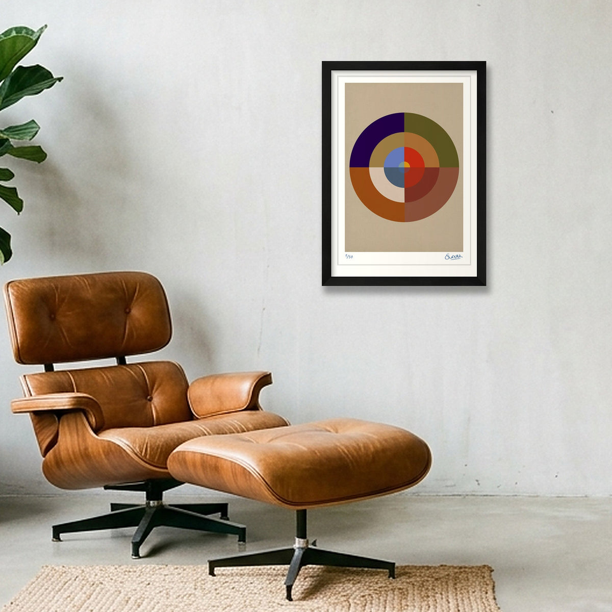 Colour Wheels 2TWO — A3 (30×42cm, 12×17") Black Frame