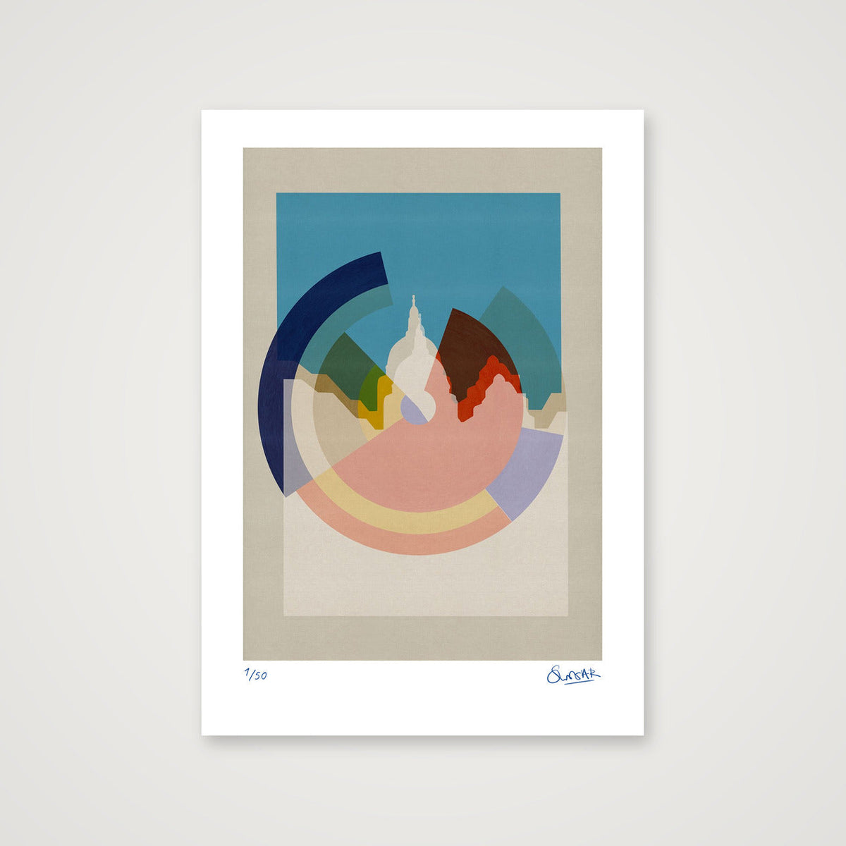 New Era Saint Paul's — A3 (30×42cm, 12×17") Print only