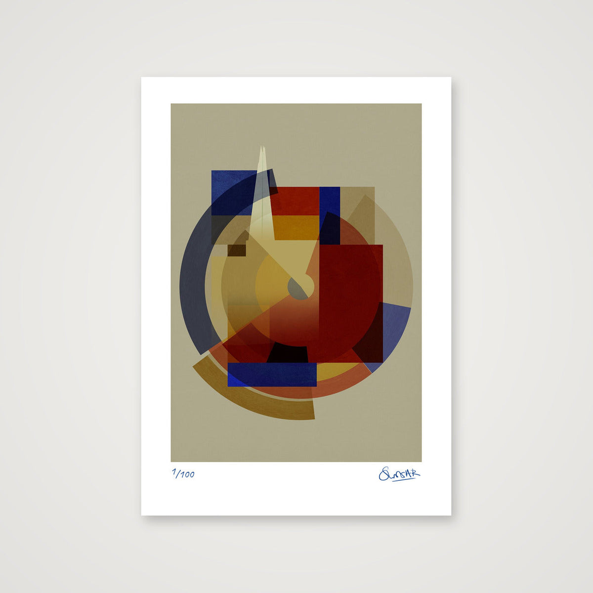 New Deco SHARD — A4 (21×30cm, 8×12") Print only