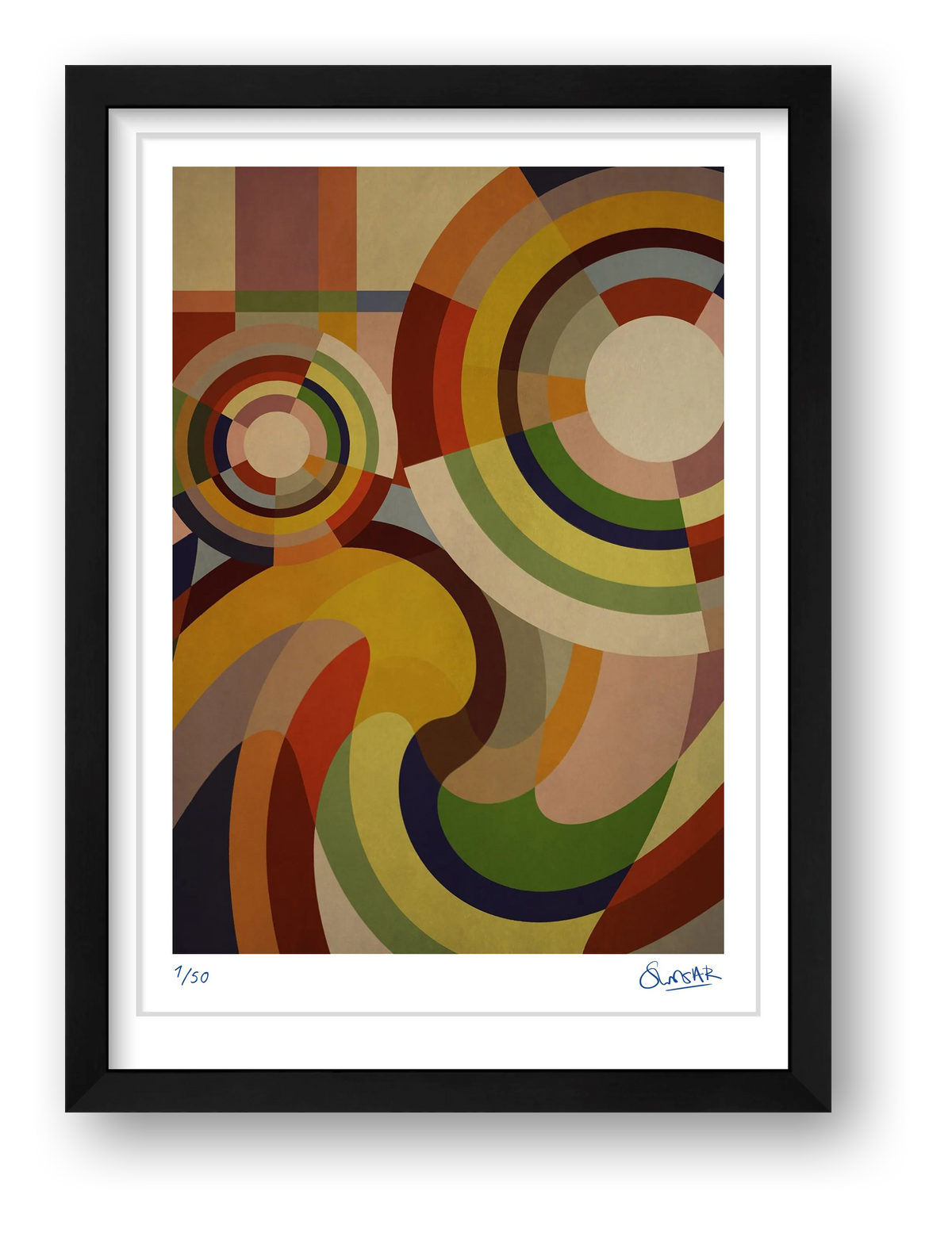 Sonia Circles 2TWO — framed