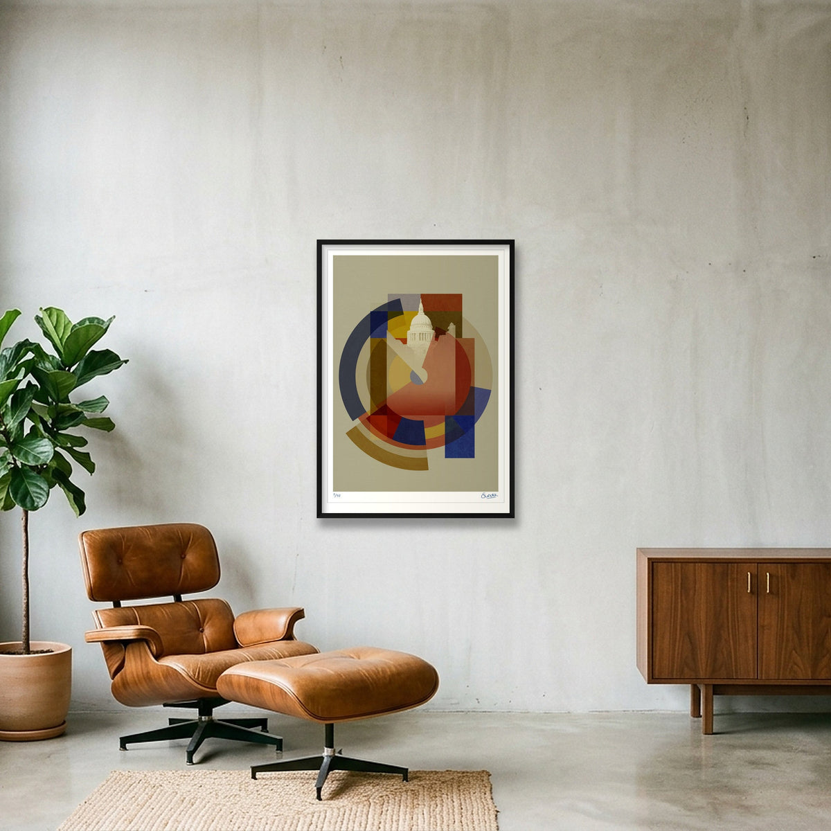 New Deco SAINT — 70×100cm, 28×39" Black Frame