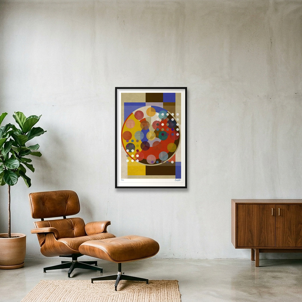 HotSpots 6SIX — 70×100cm, 28×39" Black Frame