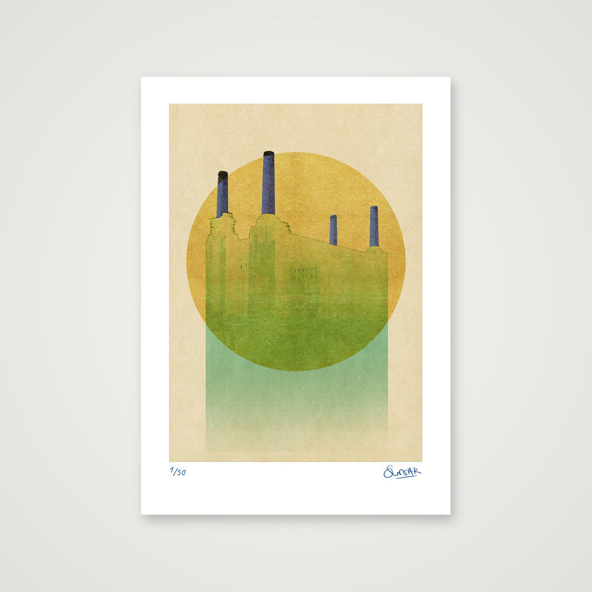 Supreme London BPS — A3 (30×42cm, 12×17") Print only