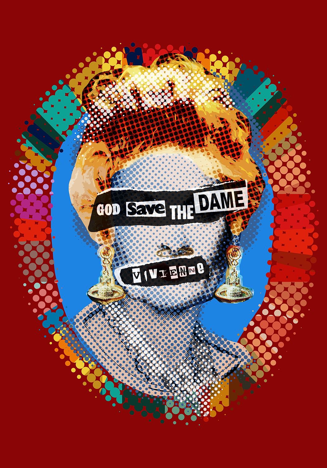 God Save The Dame Red