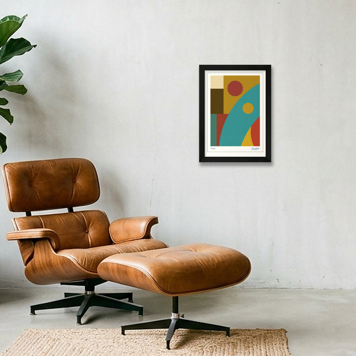 Bee's Knees 4FOUR — A4 (21×30cm, 8×12") Black Frame