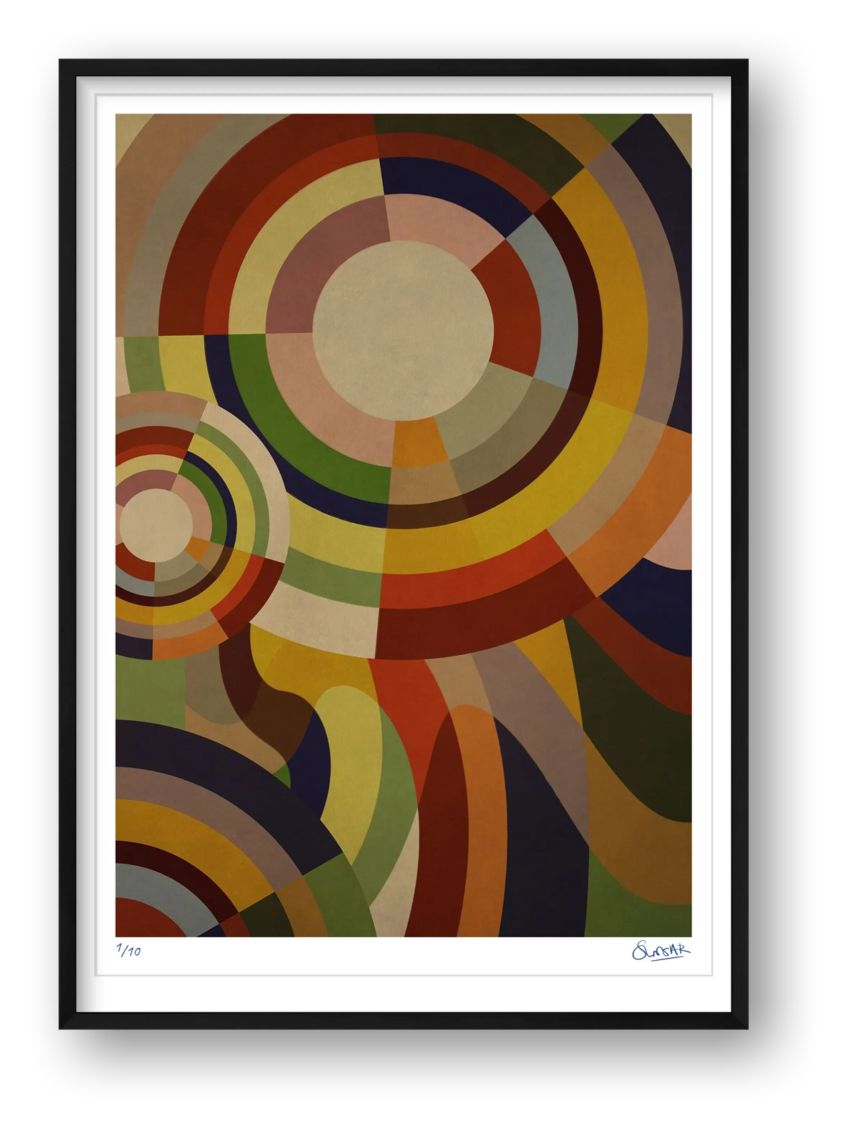 Sonia Circles 7SEVEN — framed