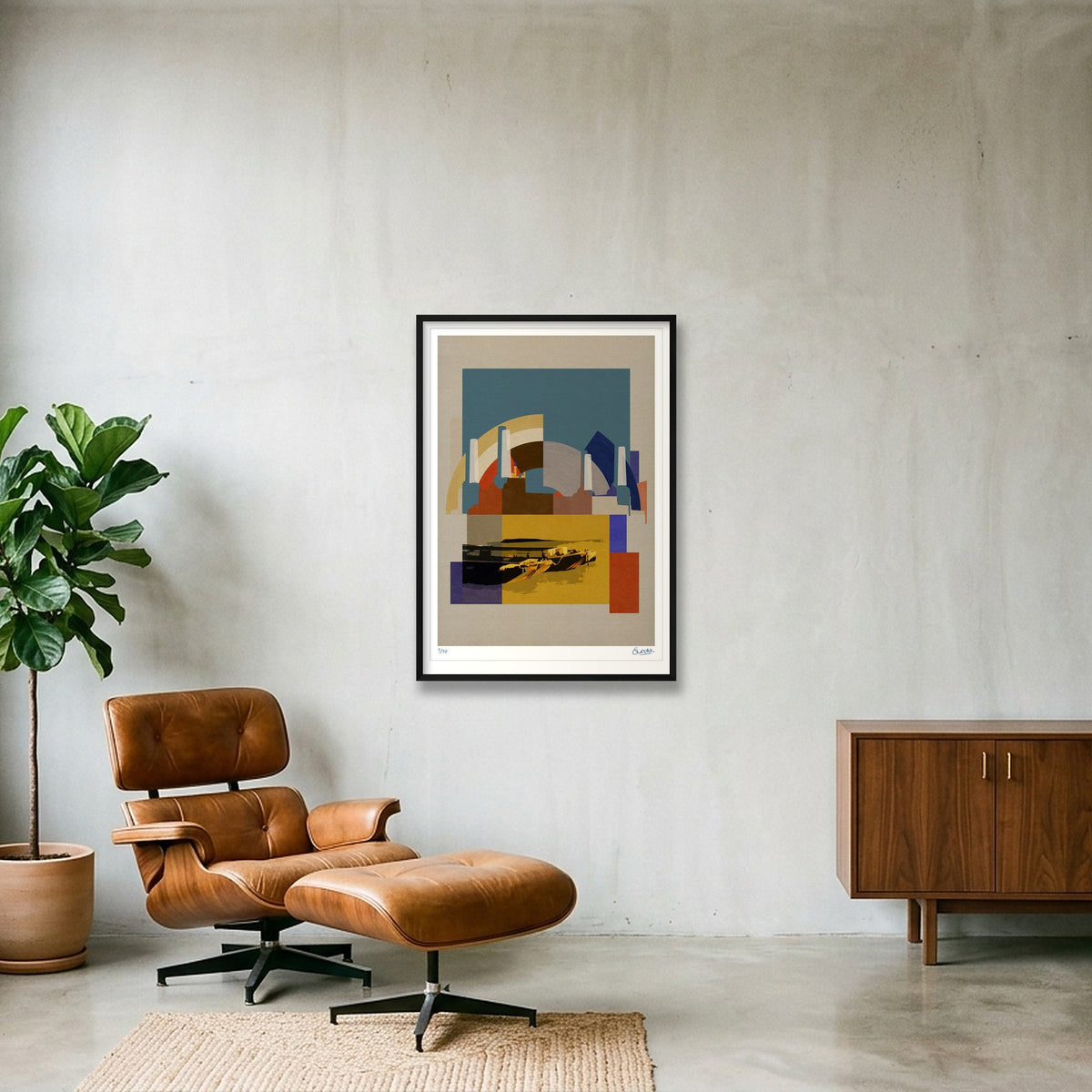 Pop Power — 70×100cm, 28×39" Black Frame