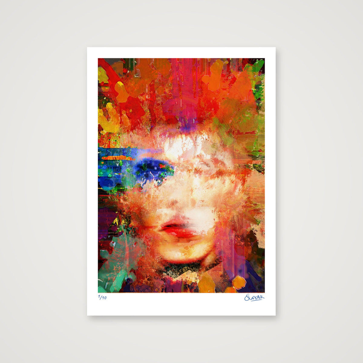 David — 59×84cm, 23×33" Print only
