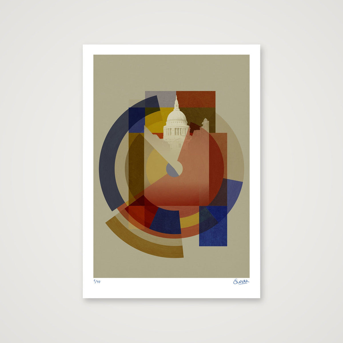 New Deco SAINT — 70×100cm, 28×39" Print only