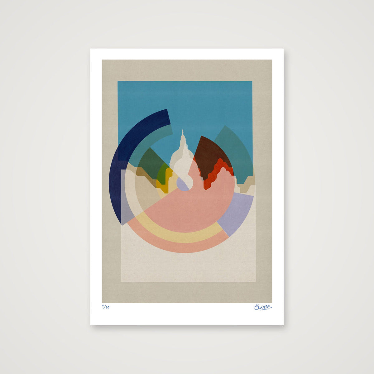 New Era Saint Paul's — 70×100cm, 28×39" Print only