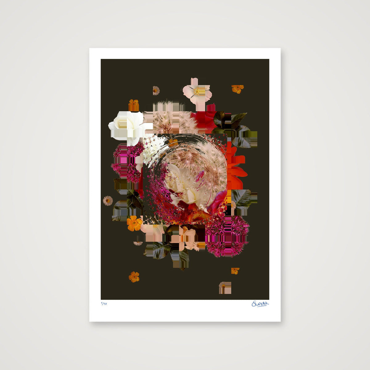Arrangement 001 — 70×100cm, 28×39" Print only