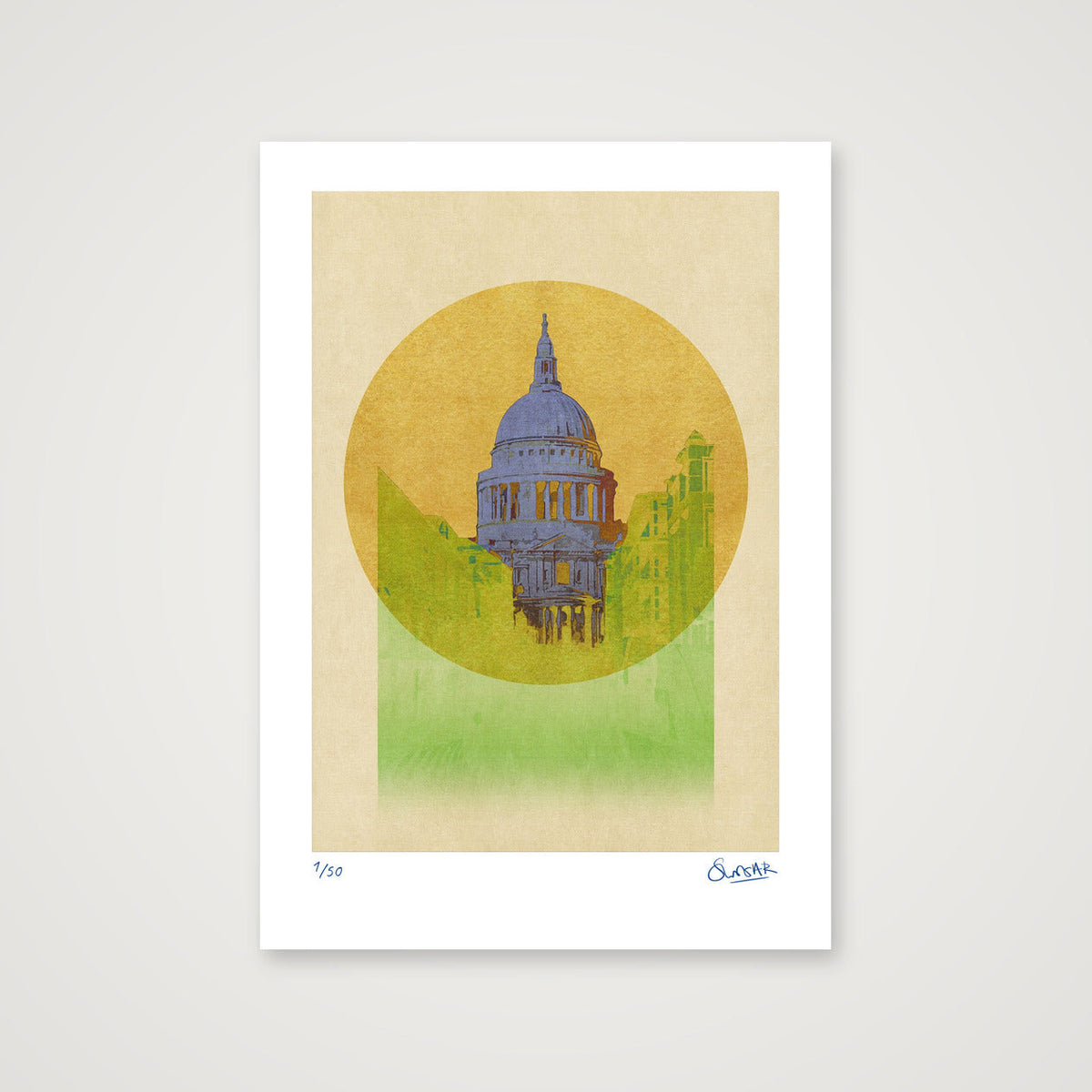 Supreme London STPs — A3 (30×42cm, 12×17") Print only