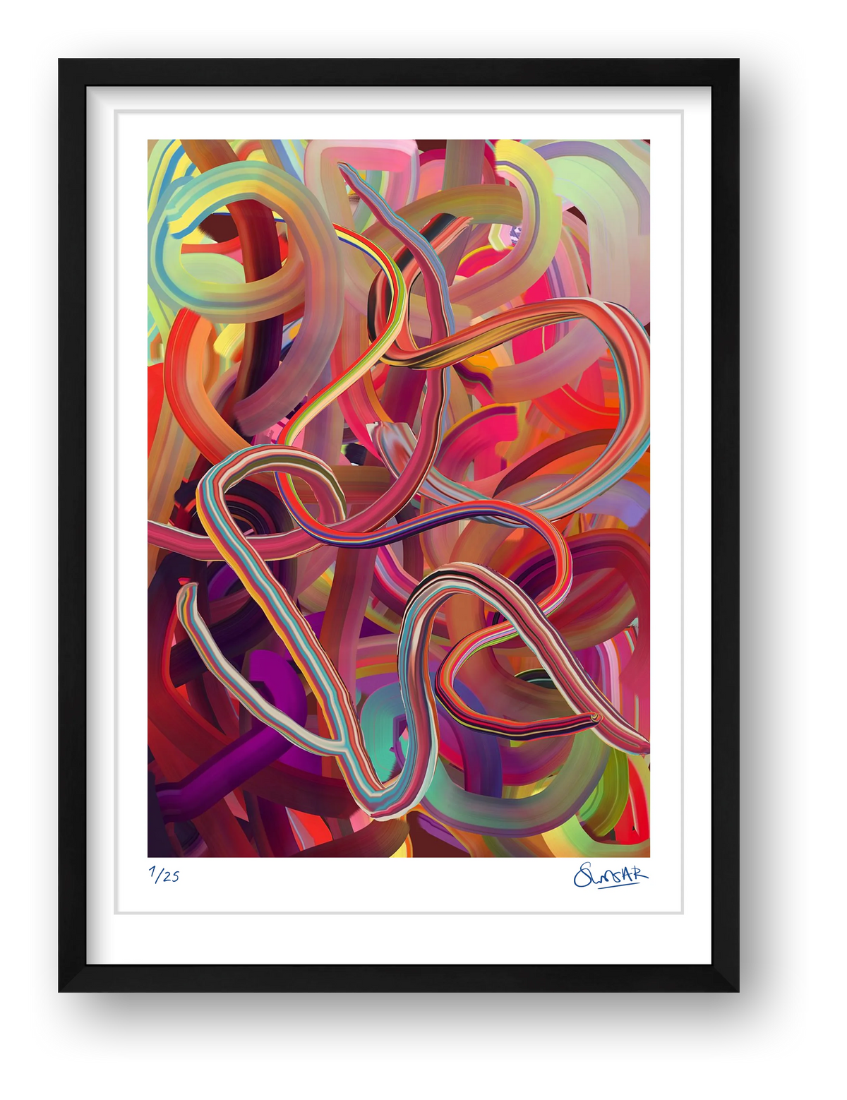 Paint Tubes 11010-0011 — framed