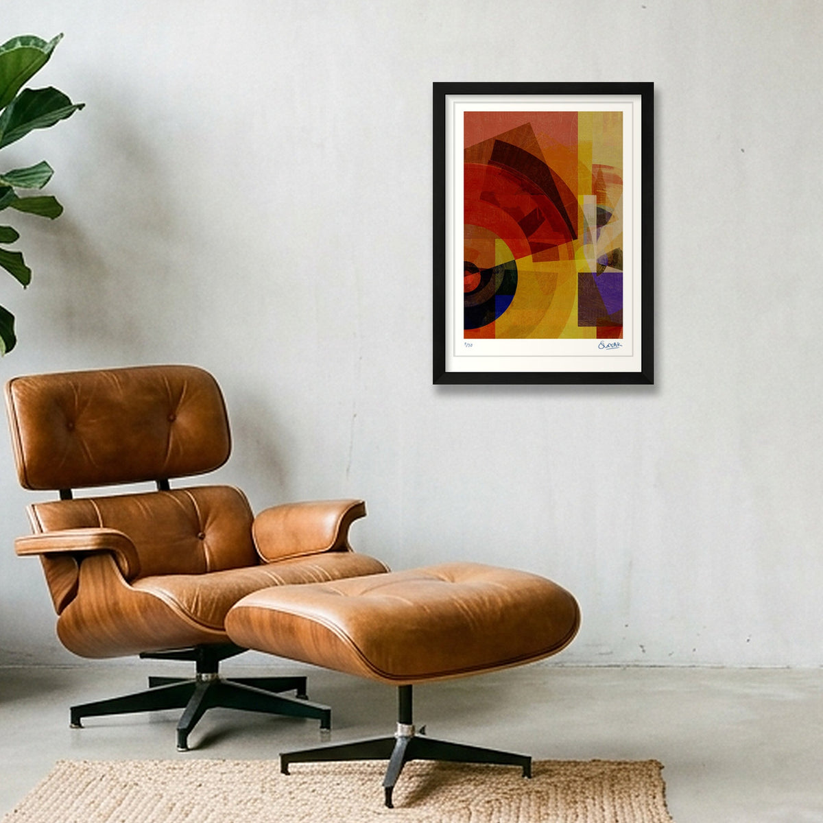 Metro Deco 8EIGHT — A3 (30×42cm, 12×17") Black Frame