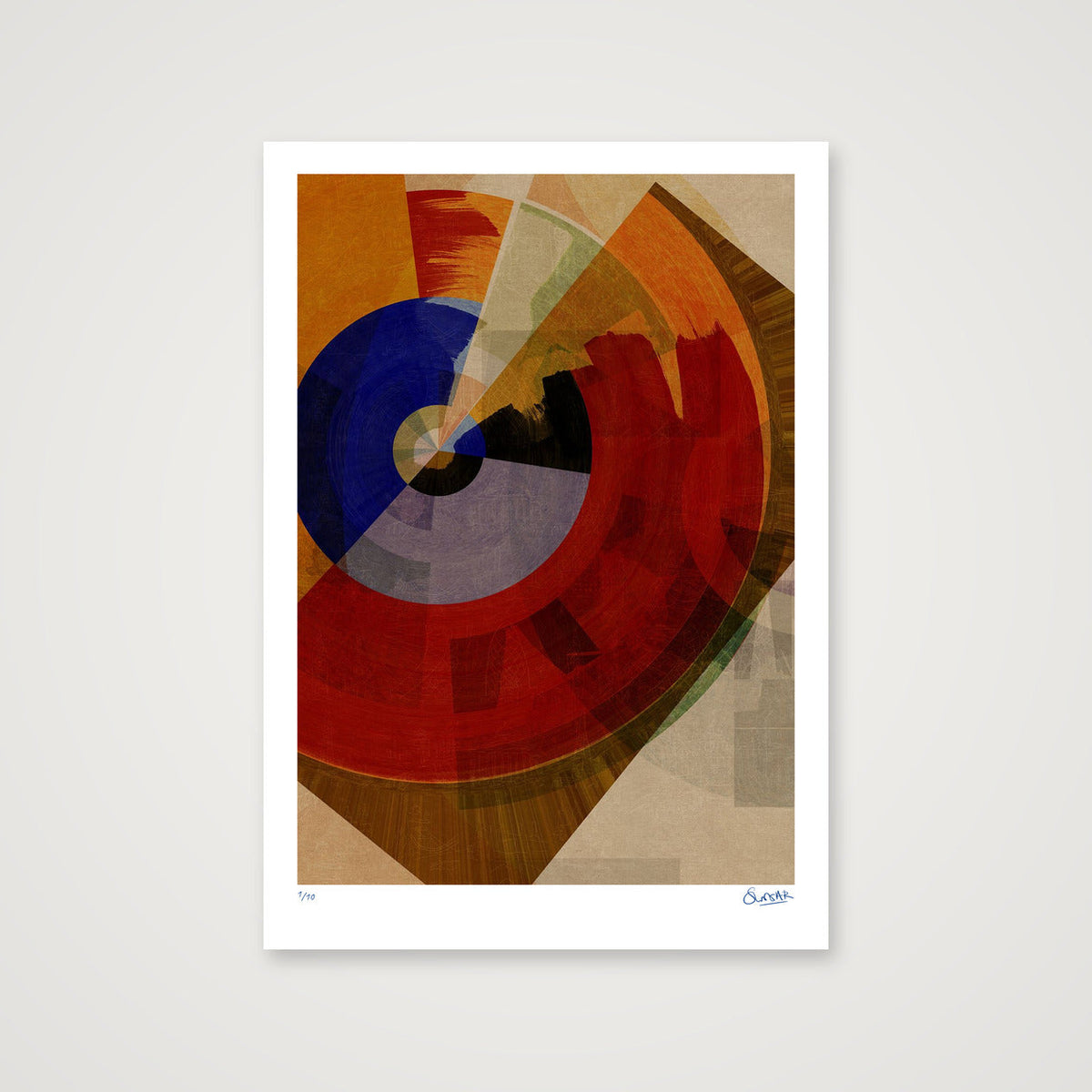 Metro Deco 3THREE — 70×100cm, 28×39" Print only