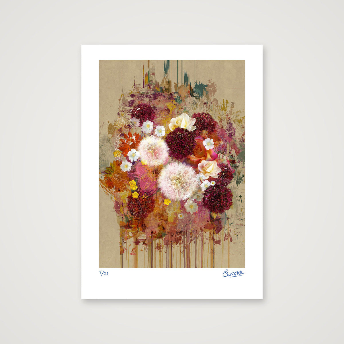 Abstract Arrangement — 42×59cm, 17×23" Print only