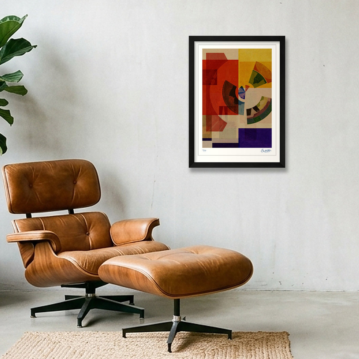 Metro Deco 6SIX — A3 (30×42cm, 12×17") Black Frame