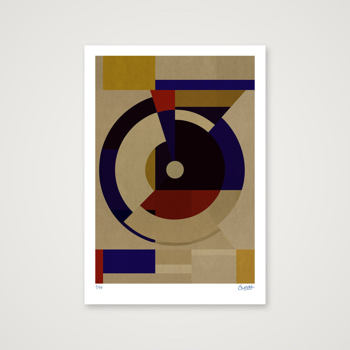 Deco Squares 1ONE — 70×100cm, 28×39" Print only