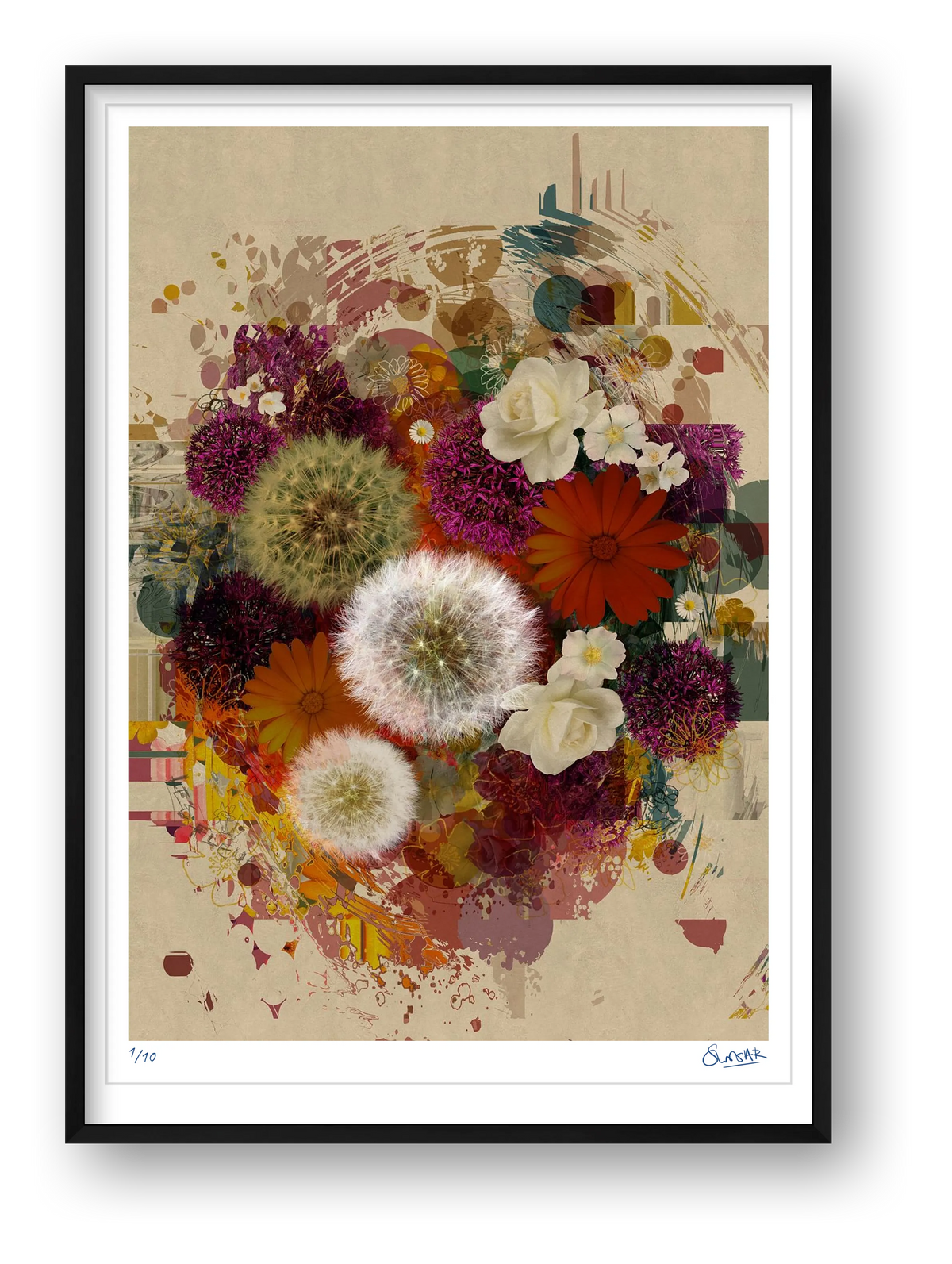Flower Power — framed