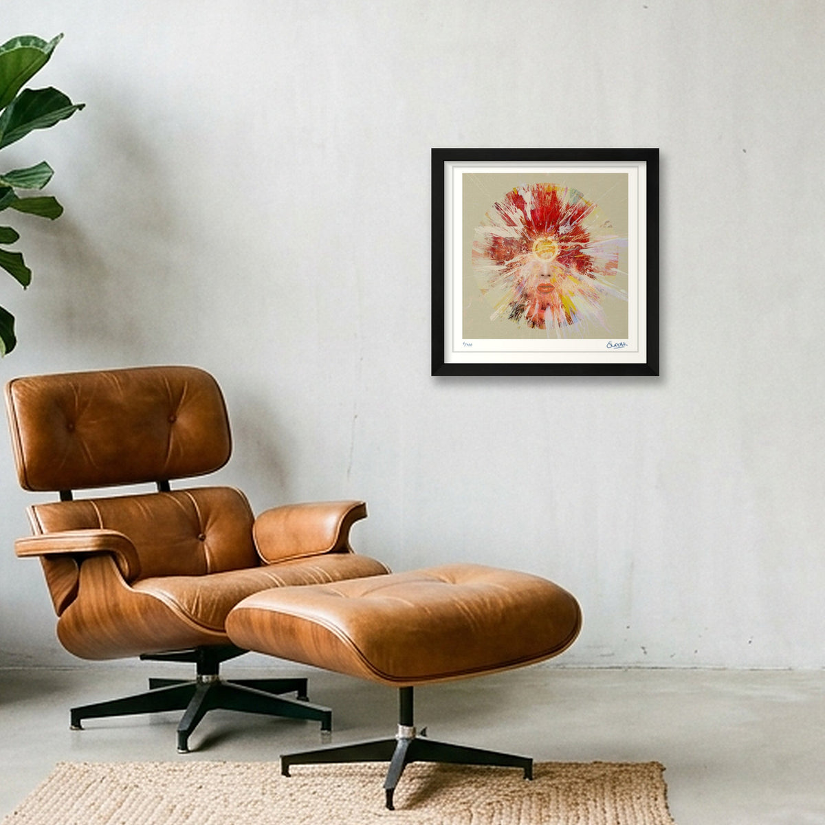 Little Wonder — 30×30cm, 12×12" Black Frame