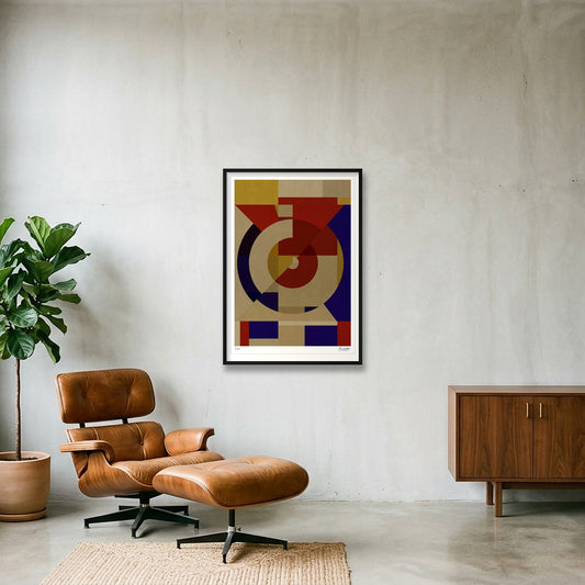 Deco Squares 10TEN — 70×100cm, 28×39" Black Frame