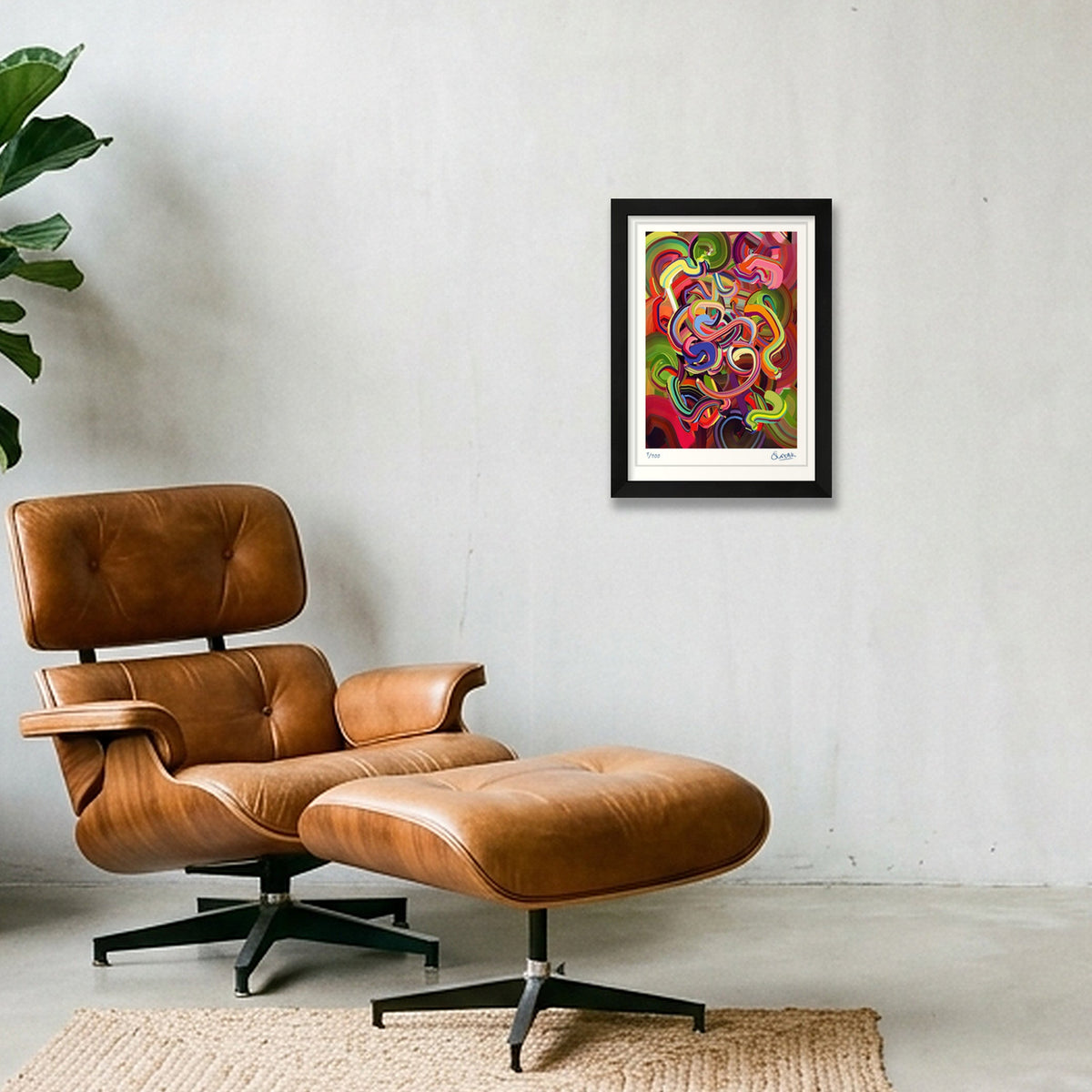 Paint Tubes 11010-1000 — A4 (21×30cm, 8×12") Black Frame