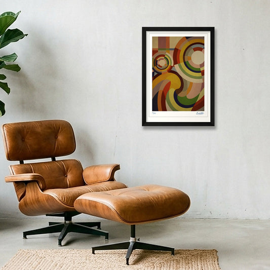 Sonia Circles 2TWO — A3 (30×42cm, 12×17") Black Frame