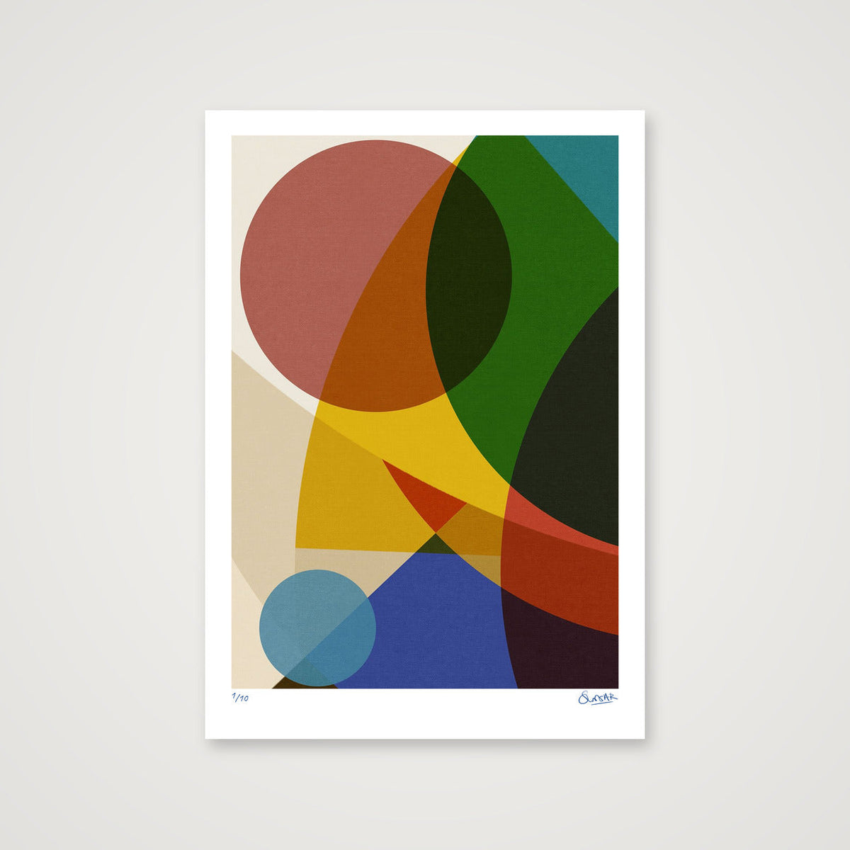 Cat's Whiskers 5FIVE — 70×100cm, 28×39" Print only