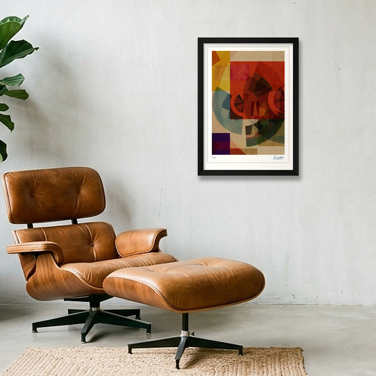 Metro Deco 2TWO — A3 (30×42cm, 12×17") Black Frame
