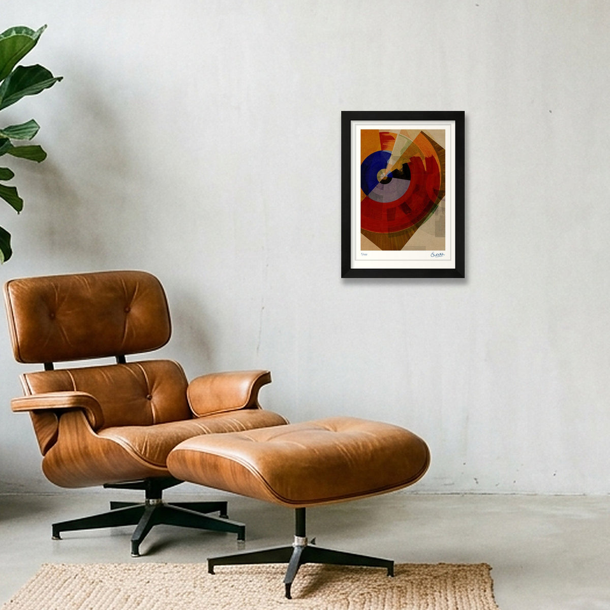 Metro Deco 3THREE — A4 (21×30cm, 8×12") Black Frame