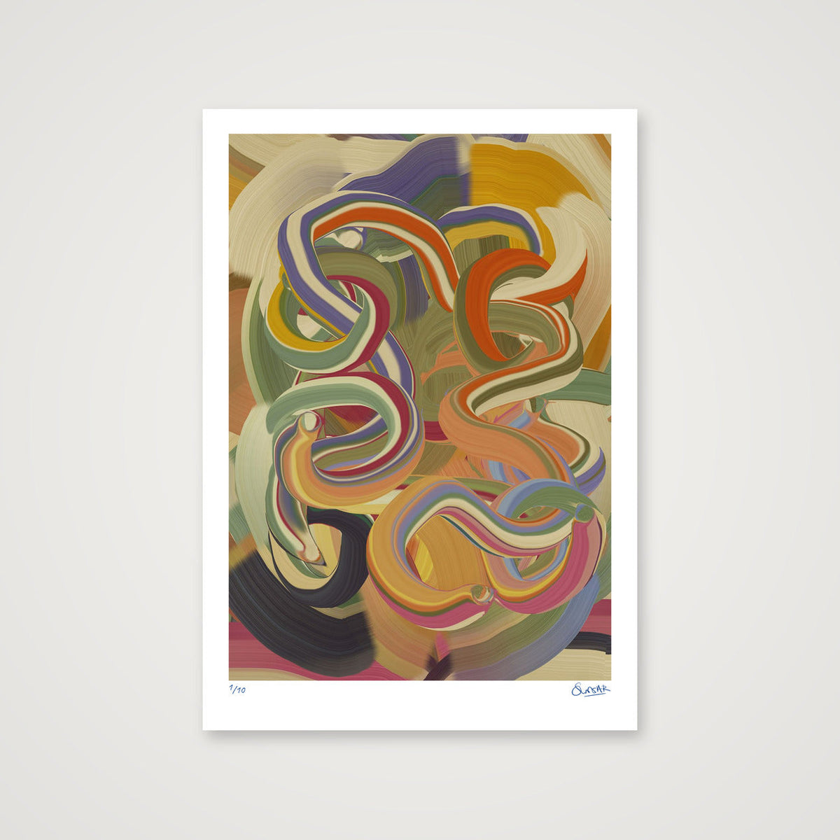 Paint Tubes 11010-0110 — 70×100cm, 28×39" Print only