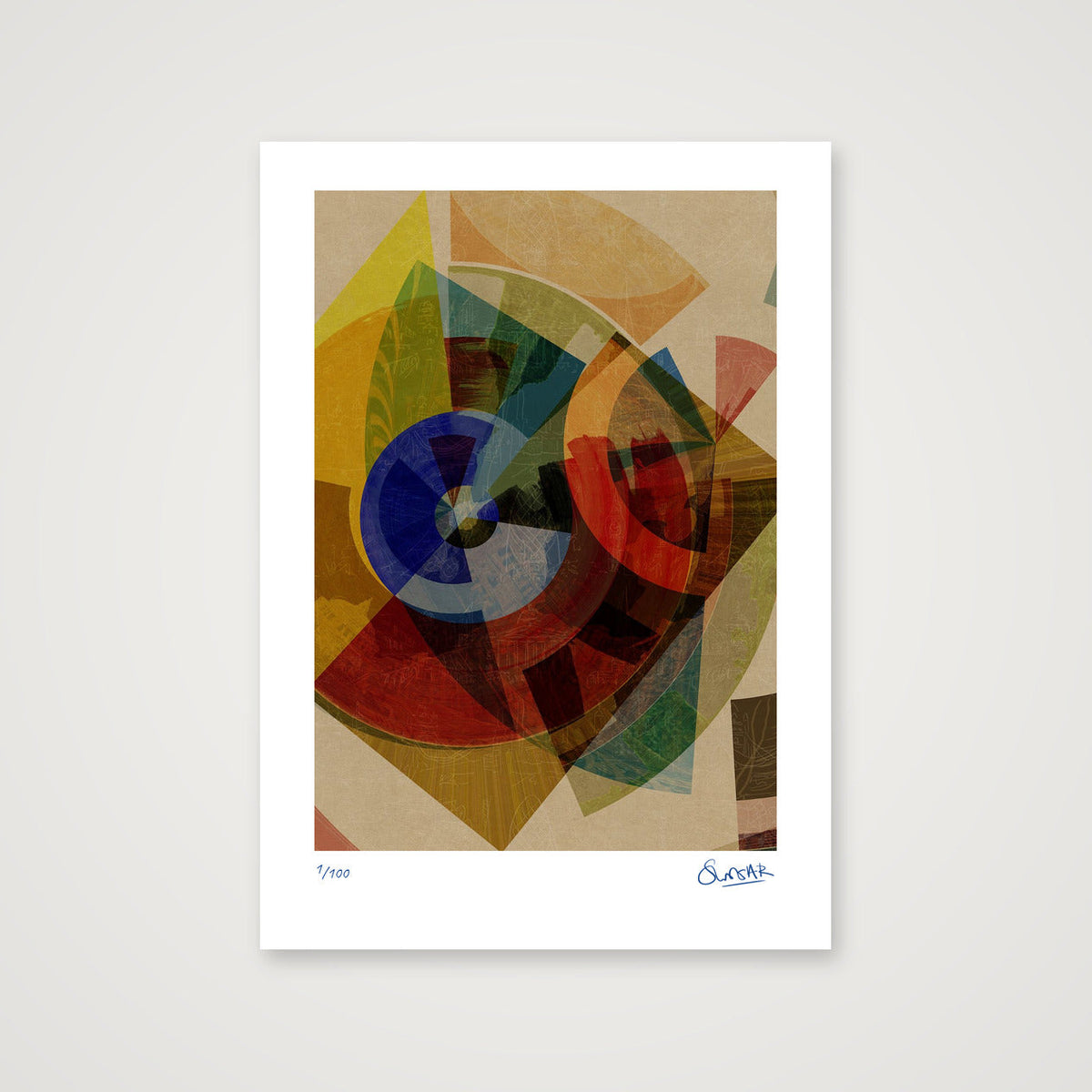 Metro Deco 10TEN — A4 (21×30cm, 8×12") Print only
