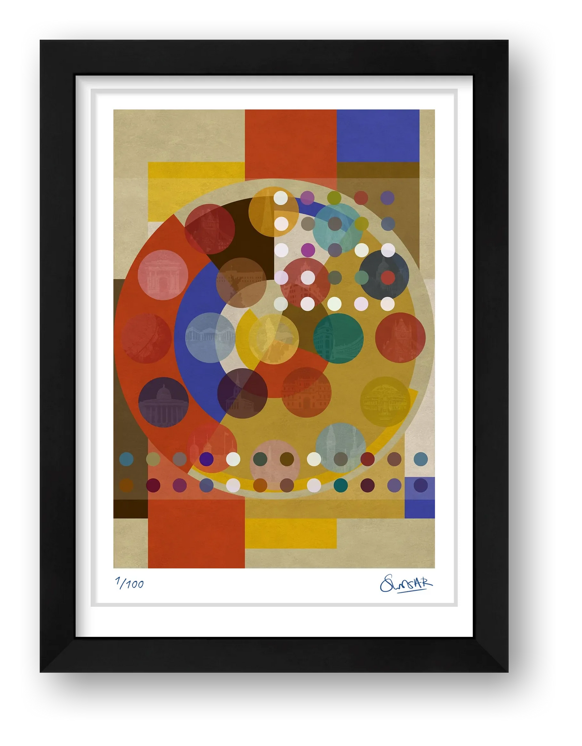 HotSpots 5FIVE — framed